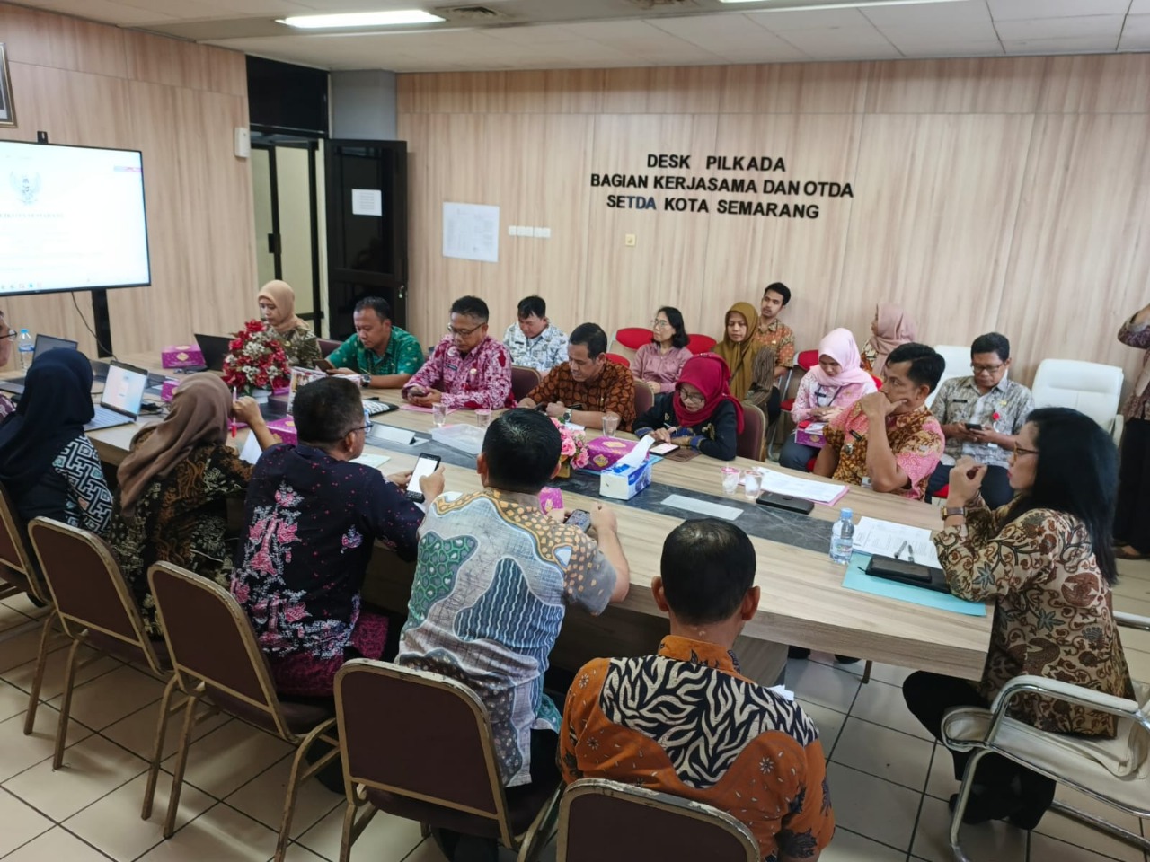 Pemkot Semarang Bahas Rancangan Perwal Pelimpahan Sebagian Kewenangan Wali Kota kepada Camat
